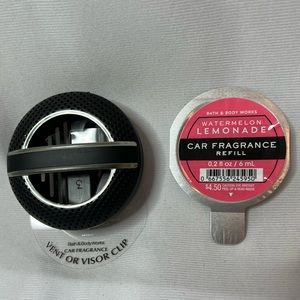Bath & Body Works Car Fragrance Holder and Refill